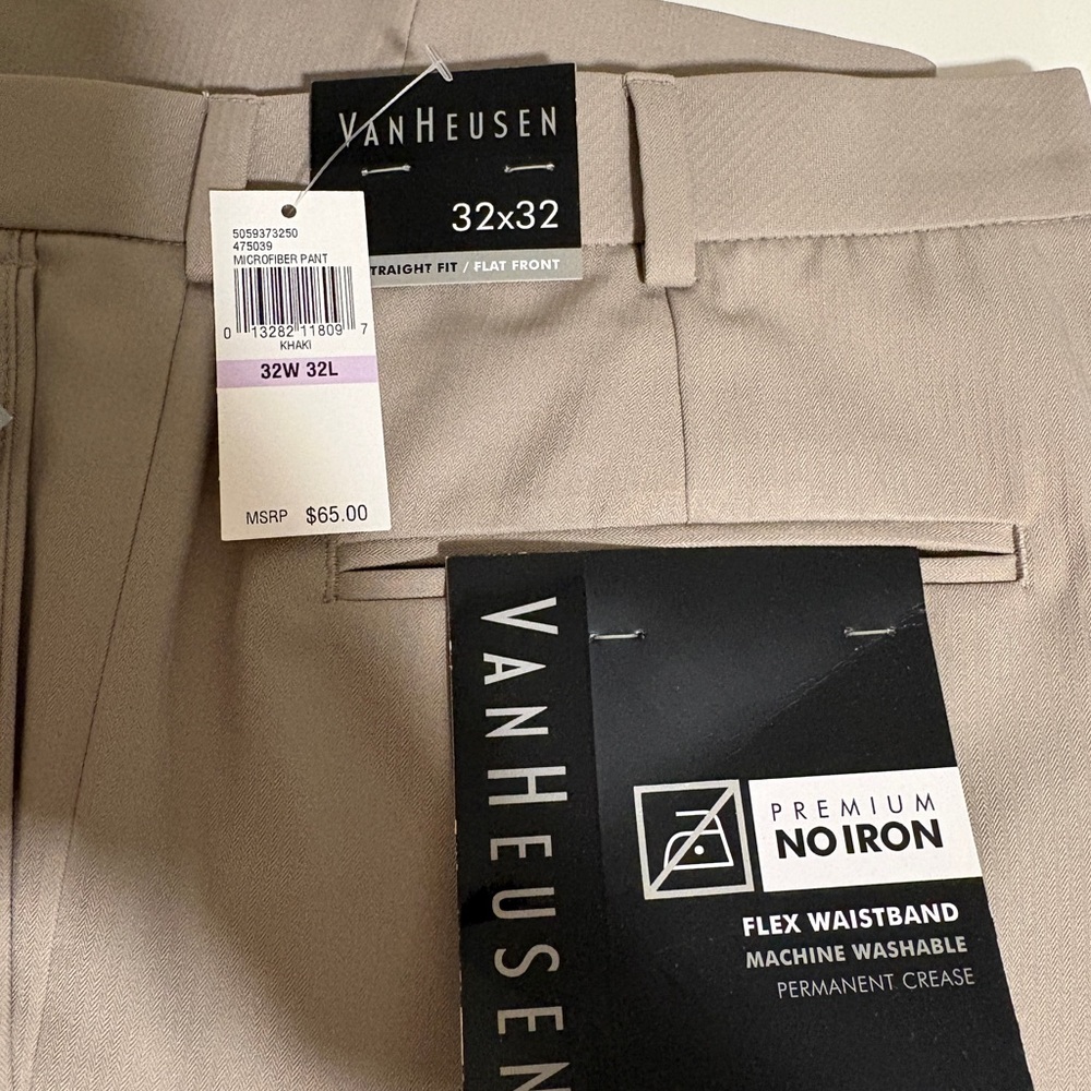 Van Heusen Men’s Dress Pants - 32x32